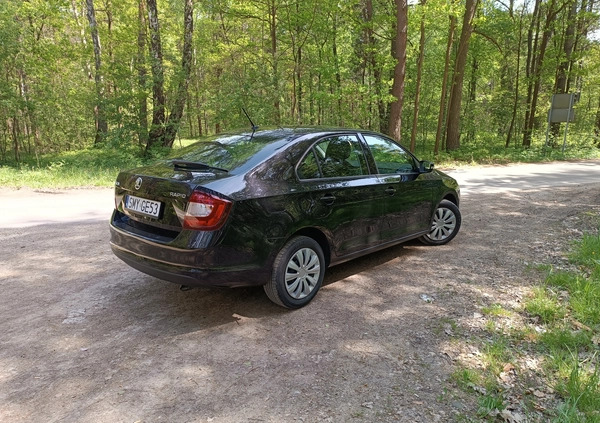 Skoda RAPID cena 38900 przebieg: 144000, rok produkcji 2019 z Koziegłowy małe 121